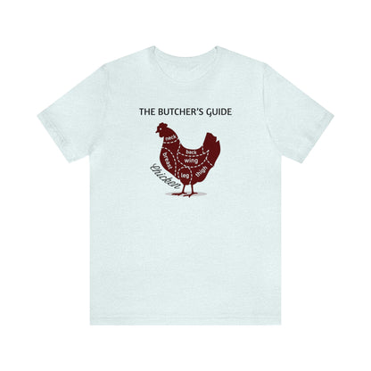 The Butcher's Guide Cuts Of Chicken Shirt, Thanksgiving Shirt, Thanksgiving Gift, Fall Chicken Shirt, Chicken Cuts Shirt, Chicken Chef Shirt