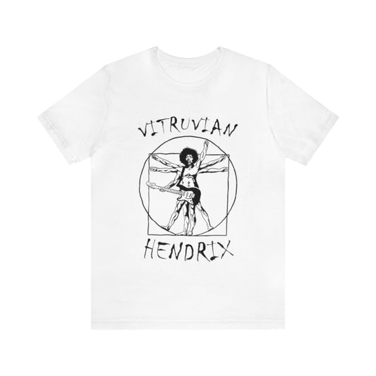 Vitruvian Hendrix Shirt, Jimi Hendrix Merch, Hendrix Shirt, Band of Gypsies Shirt, Guitar Lover Shirt, Music Lover Shirt, Classic Rock Shirt