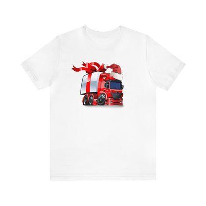 Giant Present Delivery Truck Shirt, Big Present Shirt, Semi Truck Shirt, Christmas Shirt, Xmas Shirt, Holiday Shirt, Merry Shirt, Festive T