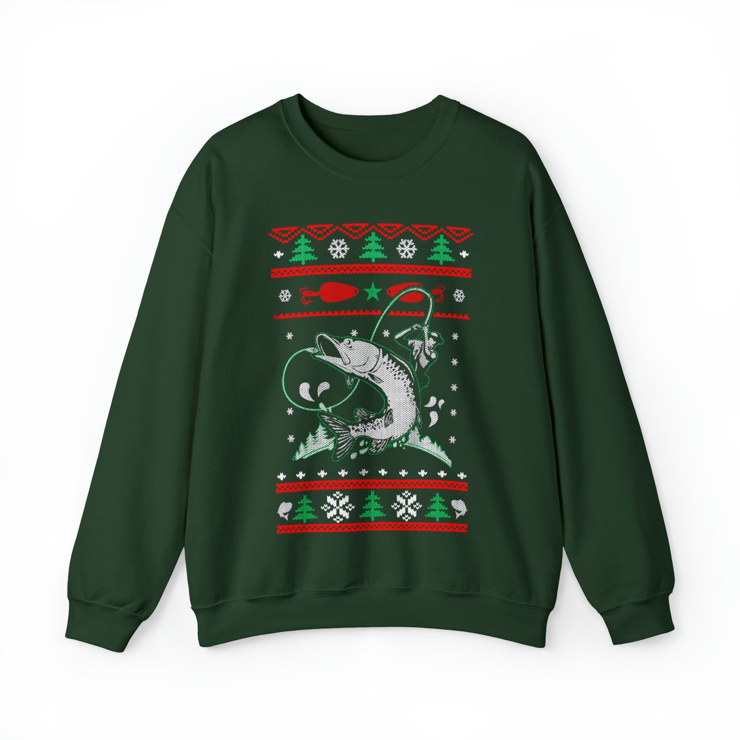 Fishing Ugly Christmas Sweater