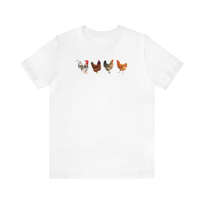 Chicken Shirt, Animal Lover Gift, Gift For Chicken Lover, Animal Shirt, Gift for her, Crazy Chicken Lady Shirt, Farm Animal Shirt for Women