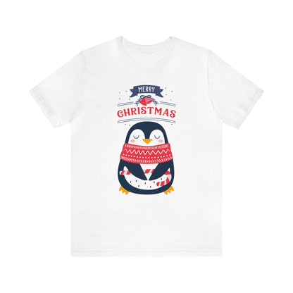 Merry Christmas Penguin Shirt, Christmas Shirt, Xmas Shirt, Holiday Shirt, Merry Shirt, Festive Shirt, Merry Christmas Tee, Christmas Gift