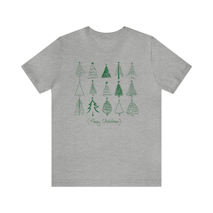 Christmas Tree Shirt, Christmas Shirt, Xmas Shirt, Holiday Shirt, Merry Shirt, Festive Shirt, Merry Christmas Tee, Christmas Gift, Merry Tee