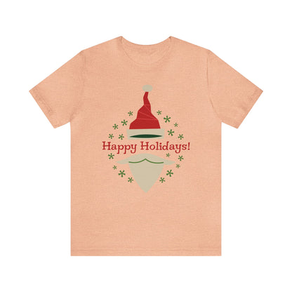 Happy Holidays Santa Shirt, Santa Claus Shirt, Christmas Shirt, Xmas Shirt, Holiday Shirt, Merry Shirt, Festive Shirt, Merry Christmas Tee