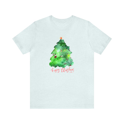 Happy Christmas Tree Shirt, Christmas Shirt, Xmas Shirt, Holiday Shirt, Merry Shirt, Festive Shirt, Merry Christmas Tee, Christmas Gift