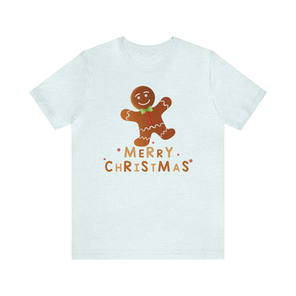 Merry Christmas Ginger Bread Man Shirt, Christmas Shirt, Xmas Shirt, Holiday Shirt, Merry Shirt, Festive Shirt, Ginger Bread Man Shirt