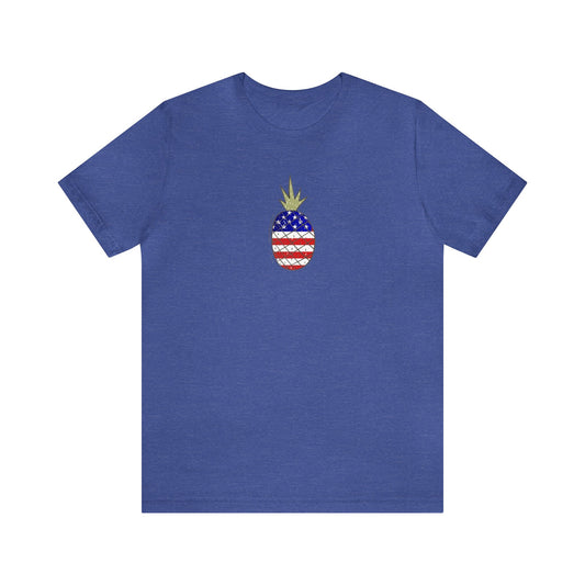 American Flag Pineapple Shirt, Red, White and Blue, 4th of July Shirt, Patriotic Shirt, Pineapple Shirt, Freedom Shirt, United States Shirt