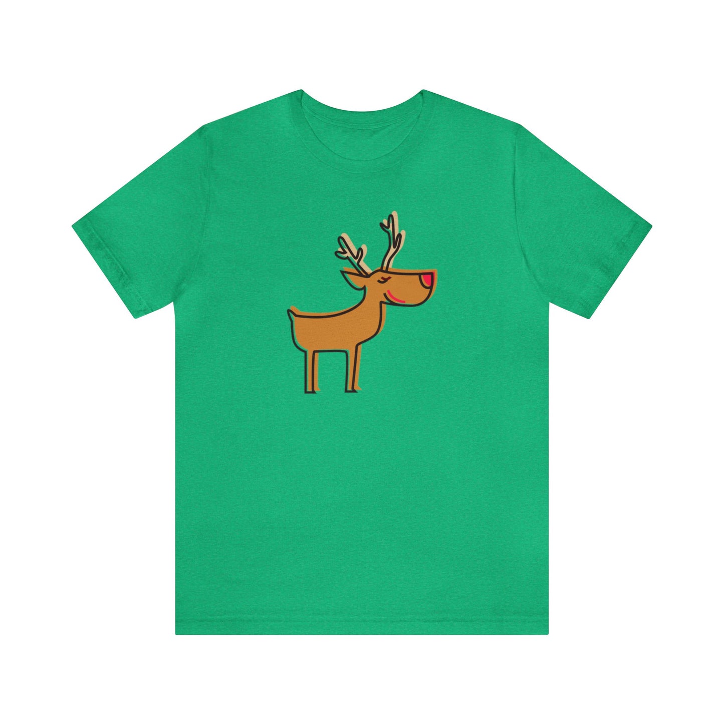 Rudolph Shirt, Reindeer shirt, Christmas Shirt, Xmas Shirt, Holiday Shirt, Merry Shirt, Festive Shirt, Merry Christmas Tee, Christmas Gift