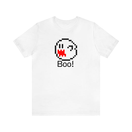 Boo! Halloween Shirt, Video Game Halloween Shirt, Gamer Halloween Tee, 8-Bit, Halloween Costume Shirt, Funny Halloween Shirt, Mario Bros Tee