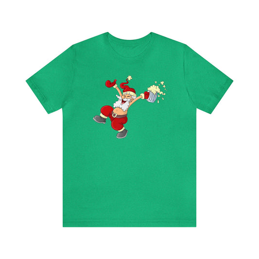 Drunk Santa Shirt, Drinking Santa, Santa Claus Shirt, Christmas Shirt, Xmas Shirt, Holiday Shirt, Merry Shirt, Merry Christmas Tee, Booze