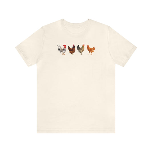 Chicken Shirt, Animal Lover Gift, Gift For Chicken Lover, Animal Shirt, Gift for her, Crazy Chicken Lady Shirt, Farm Animal Shirt for Women