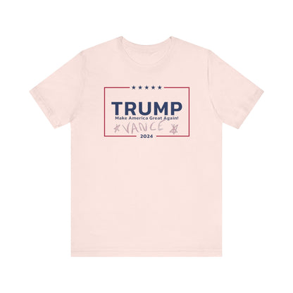 Trump Vance 2024 T Shirt, Vance Drawn with Lipstick, RNC Convention sign, Freedom Shirt, President Shirt, American Shirt, Voting Shirt, MAGA, Trump Election Tee, Donald Trump,