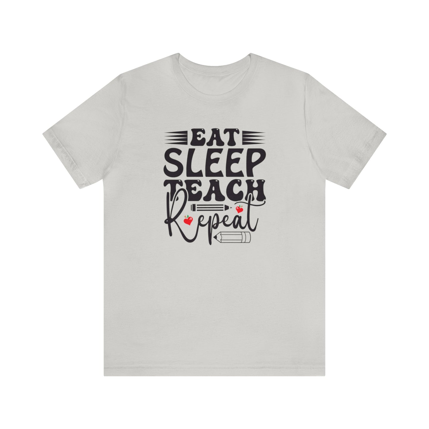 Eat Sleep Teach Repeat Shirt, School Shirt, Teacher Shirt, Back to School, Teacher Gift, Elementary Teach, Kindergarten teacher, Cool Teach