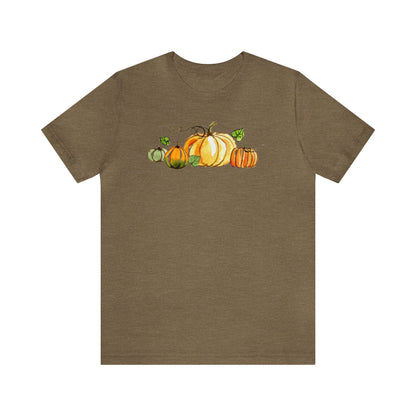 Pumpkin Drawings Shirt, Thanksgiving Fall Shirt, Cottagecore Shirt, Pumpkin Variety Shirt, Gardener & Plant Lover Shirt, Autumn Season Shirt