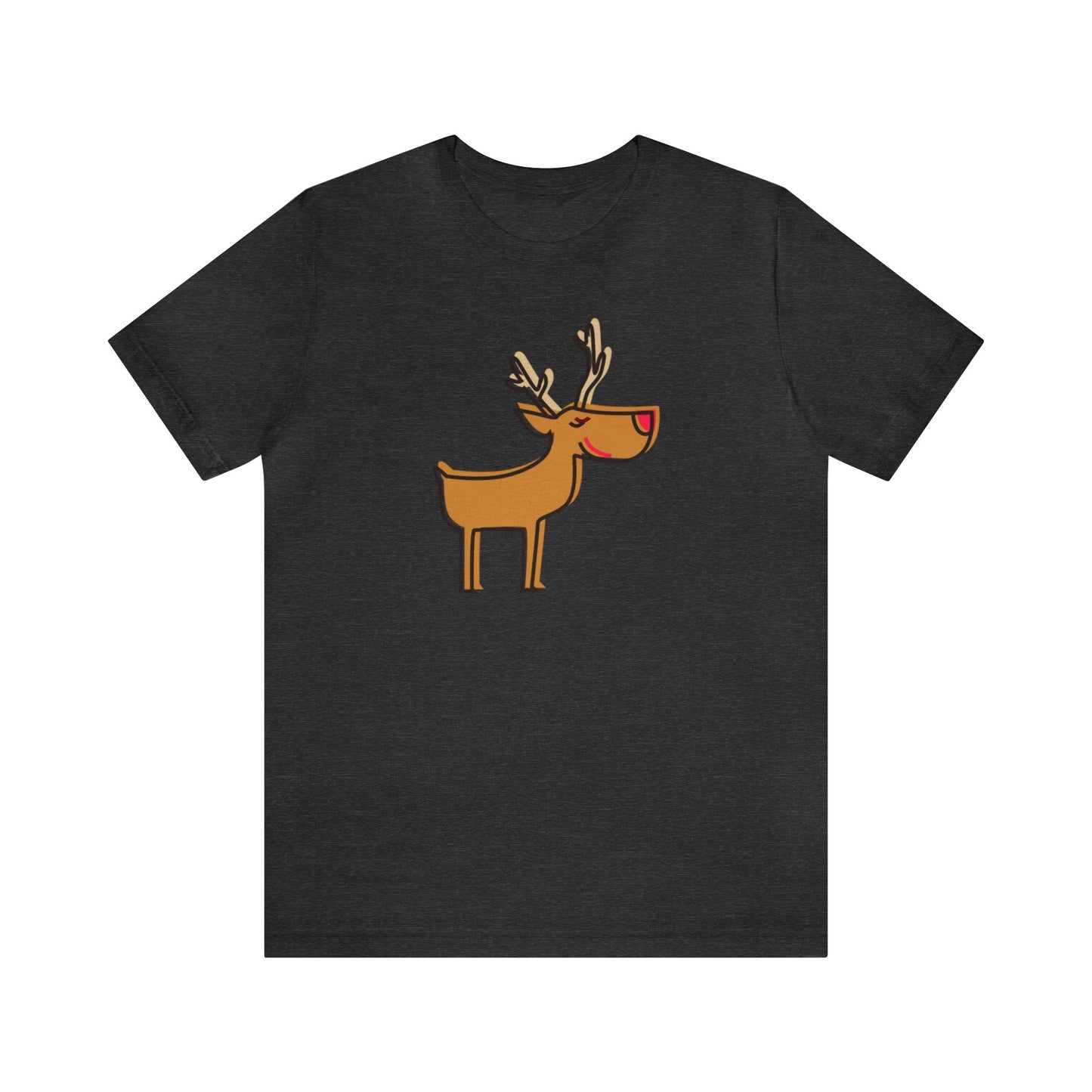 Rudolph Shirt, Reindeer shirt, Christmas Shirt, Xmas Shirt, Holiday Shirt, Merry Shirt, Festive Shirt, Merry Christmas Tee, Christmas Gift