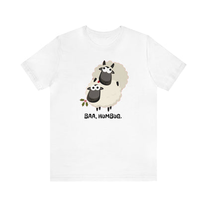 Baa Humbug, Scrooge, Christmas Shirt, Funny Lamb, Holiday Shirt, Bah Humbug, Holiday, Ugly, Xmas, Funny Christmas, Mens Gift, Womens Gift