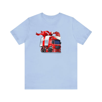 Giant Present Delivery Truck Shirt, Big Present Shirt, Semi Truck Shirt, Christmas Shirt, Xmas Shirt, Holiday Shirt, Merry Shirt, Festive T