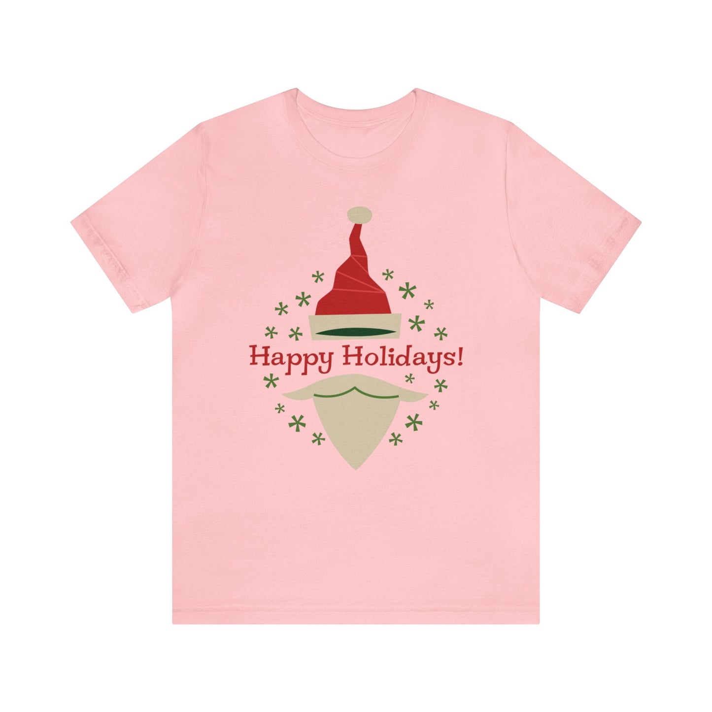 Happy Holidays Santa Shirt, Santa Claus Shirt, Christmas Shirt, Xmas Shirt, Holiday Shirt, Merry Shirt, Festive Shirt, Merry Christmas Tee