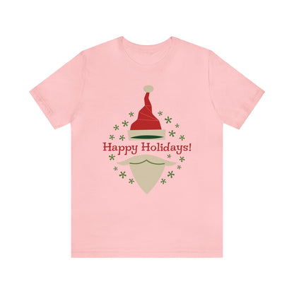 Happy Holidays Santa Shirt, Santa Claus Shirt, Christmas Shirt, Xmas Shirt, Holiday Shirt, Merry Shirt, Festive Shirt, Merry Christmas Tee