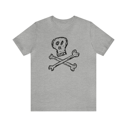 Skull and Cross Bones Shirt, Halloween Shirt, Halloween Skull and Cross Bones Shirt, Skull & Cross Bones Lover Shirt, Skull and Cross Bones