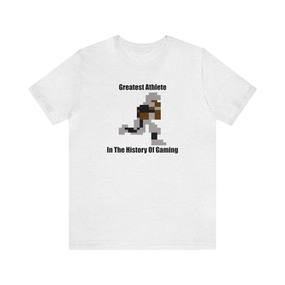 Greatest Athlete In The History Of Gaming, Bo Jackson, Techmo, Bo Knows Techmo, NES Shirt, Funny Shirt, Gamer Shirt, 8-Bit, Video Game Shirt