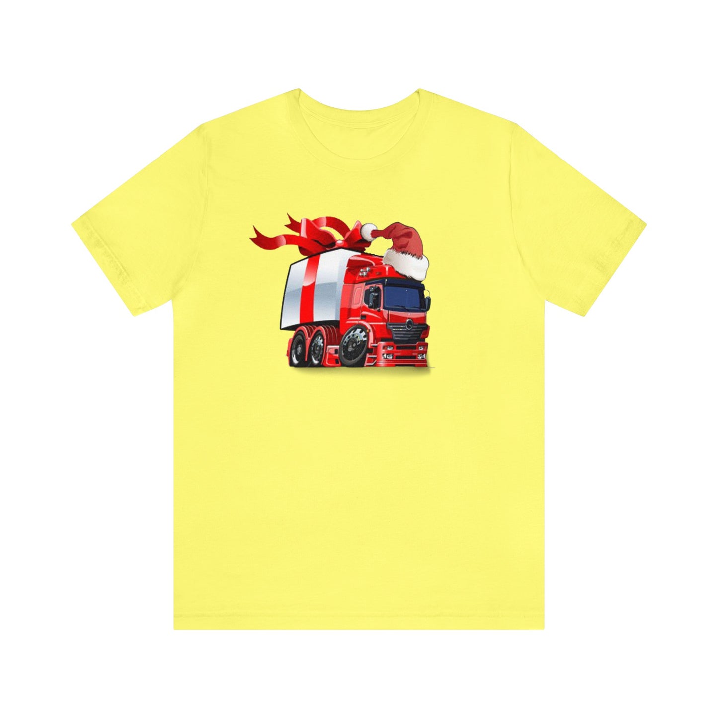 Giant Present Delivery Truck Shirt, Big Present Shirt, Semi Truck Shirt, Christmas Shirt, Xmas Shirt, Holiday Shirt, Merry Shirt, Festive T