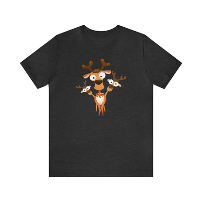 Reindeer shirt, Christmas Shirt, Xmas Shirt, Holiday Shirt, Merry Shirt, Festive Shirt, Merry Christmas Tee, Christmas Gift, Holiday Gift