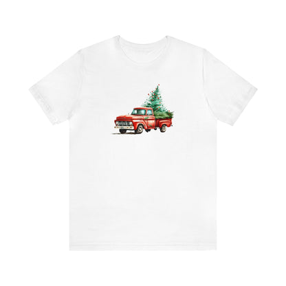 Farm Fresh Christmas Tree Truck Shirt, Vintage Christmas Truck Shirt, Packard Truck Shirt, Xmas Shirt, Holiday Shirt, Merry Shirt, Festive T