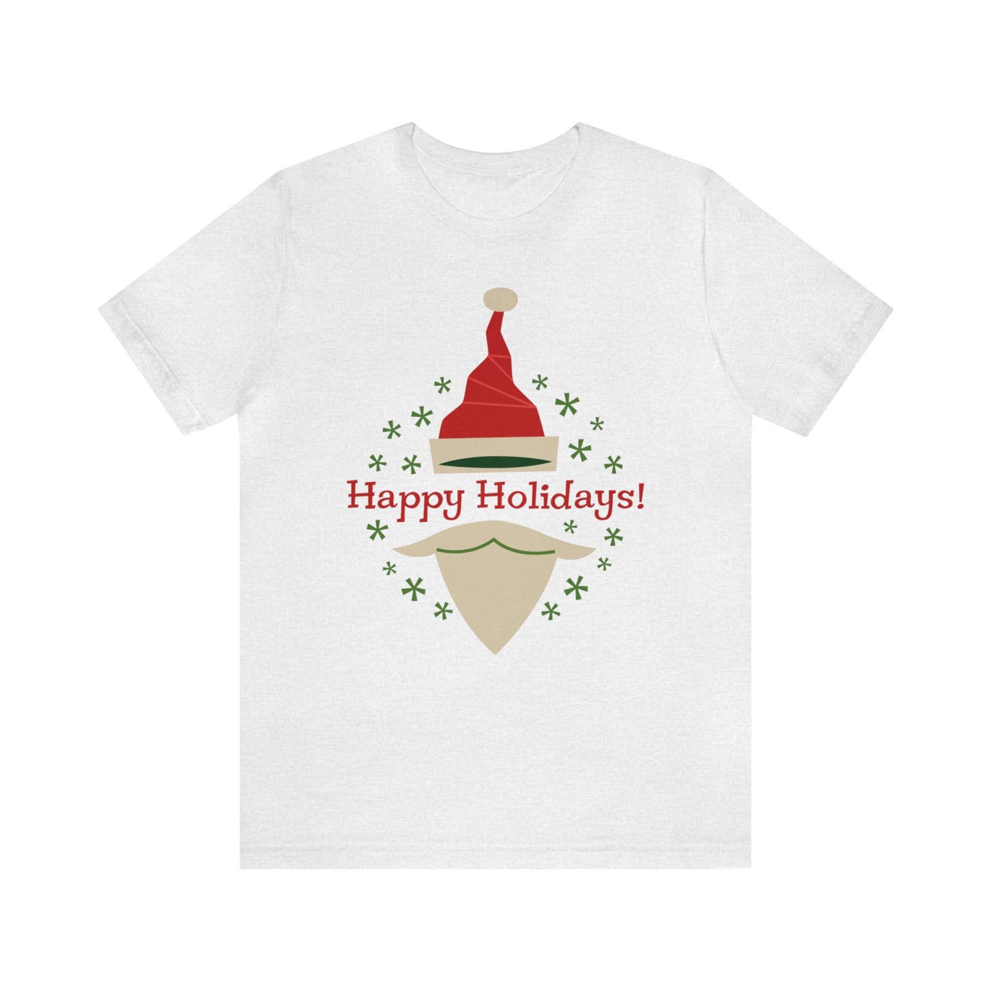 Happy Holidays Santa Shirt, Santa Claus Shirt, Christmas Shirt, Xmas Shirt, Holiday Shirt, Merry Shirt, Festive Shirt, Merry Christmas Tee