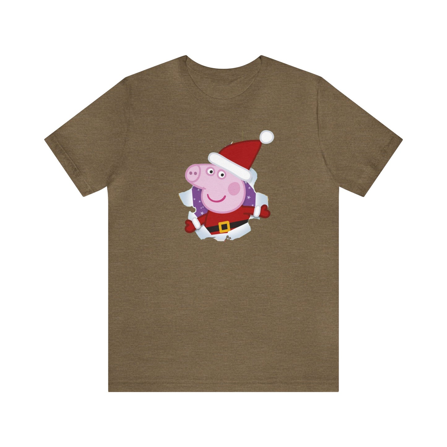 Peppa Santa Shirt, Christmas Peppa Pig Shirt, Christmas Shirt, Xmas Shirt, Holiday Shirt, Merry Shirt, Festive Shirt, Merry Christmas Shirt