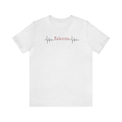 Heartbeat Atlanta Falcons Shirt, Football Shirt, Heartbeat Sports Shirt, Atlanta Football, Football Tee, Heartbeat Shirt, Falcons Shirt