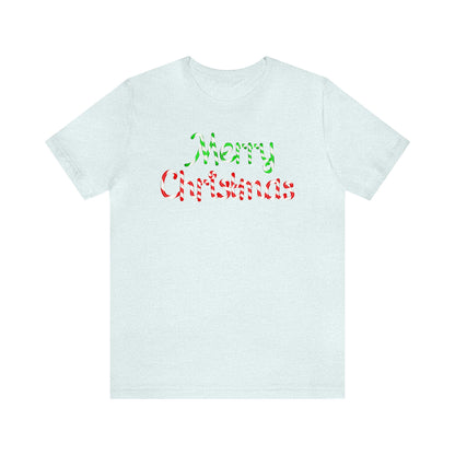 Candy Cane Merry Christmas Shirt, Christmas Shirt, Xmas Shirt, Holiday Shirt, Merry Shirt, Festive Shirt, Merry Christmas T, Christmas Gift