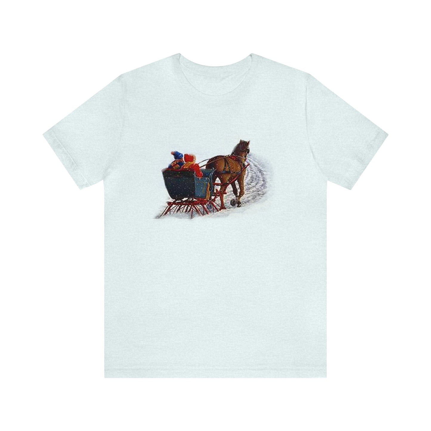 One Horse Open Sleigh Shirt, Christmas Shirt, Xmas Shirt, Holiday Shirt, Merry Shirt, Festive Shirt, Thanksgiving Shirt, Jingle Bells Shirt