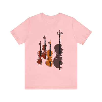 String Quartet Shirt, Violin Shirt, Viola Shirt, Cello Shirt, Music Shirt, Instrument Shirt, Musical Instrument Shirt, Music Lover Tee