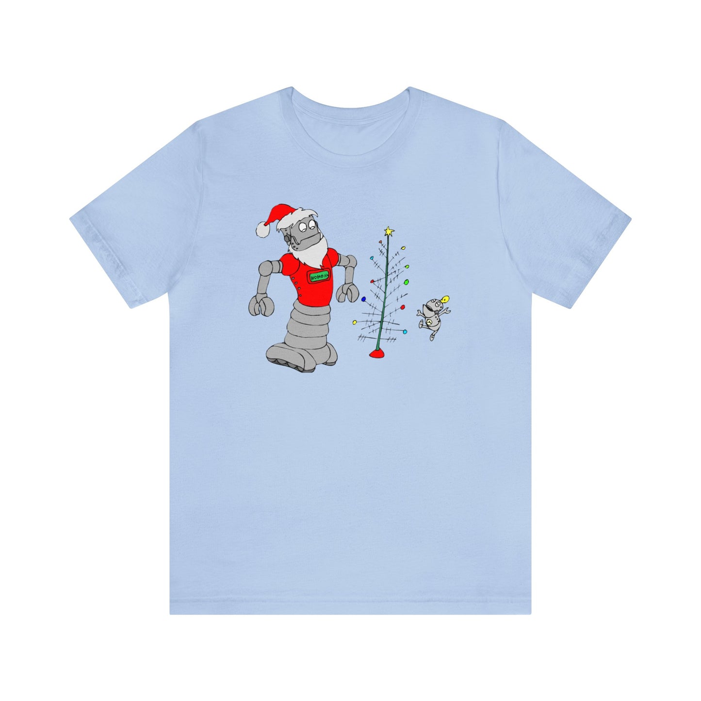 Robot Christmas Shirt, Robot Santa Shirt, Xmas Shirt, Holiday Shirt, Merry Shirt, Festive Shirt, Merry Christmas Tee, Christmas Gift